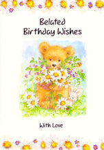 Load image into Gallery viewer, Greeting Card - Belated Birthday - Free Postage
