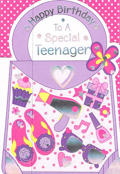 Birthday (Teenager) - Greeting Card - Multi Buy - Free P&P