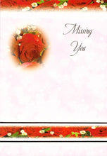 Load image into Gallery viewer, Missing You Greeting Card - Free Postage
