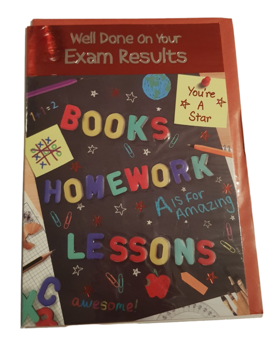 Well Done (Exam Results) - Greeting Card - Multi Buy Discount - Free P&P