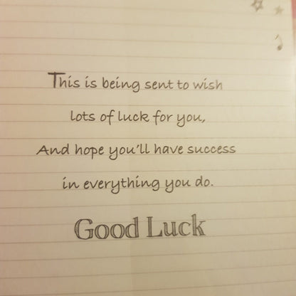 Good Luck (A-Levels) - Greeting Card - Multi Buy Discount - Free P&P