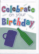 Load image into Gallery viewer, Birthday (Beer) - Greeting Card - Multi Buy Discount - Free P&amp;P
