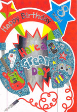 Load image into Gallery viewer, Birthday - Age 8 - Guitar - Greeting Card - Free Postage
