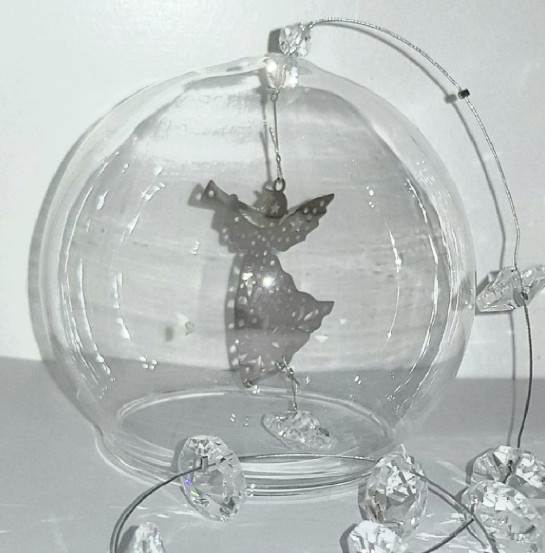 Angel - Glass Sun Catcher/Bauble - Gift Boxed - Free postage