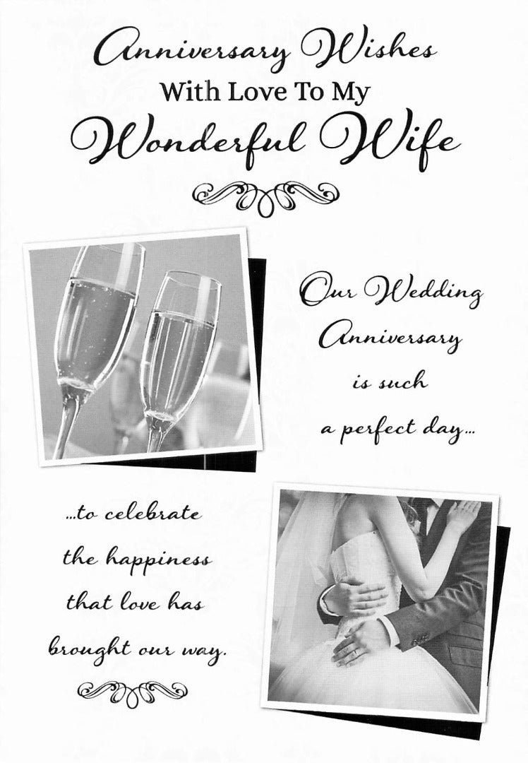 Anniversary - Wife - Greeting Card