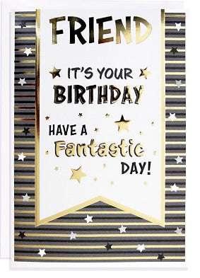 Birthday - Friend - Greeting Card - Free Postage