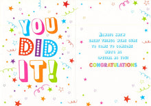 Load image into Gallery viewer, Congratulations - You Did It  - Greeting Card
