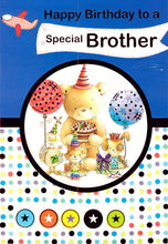 Load image into Gallery viewer, Birthday - Brother - Party - Greeting Card - Free Postage
