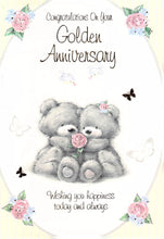 Load image into Gallery viewer, Anniversary - Golden - Greeting Card
