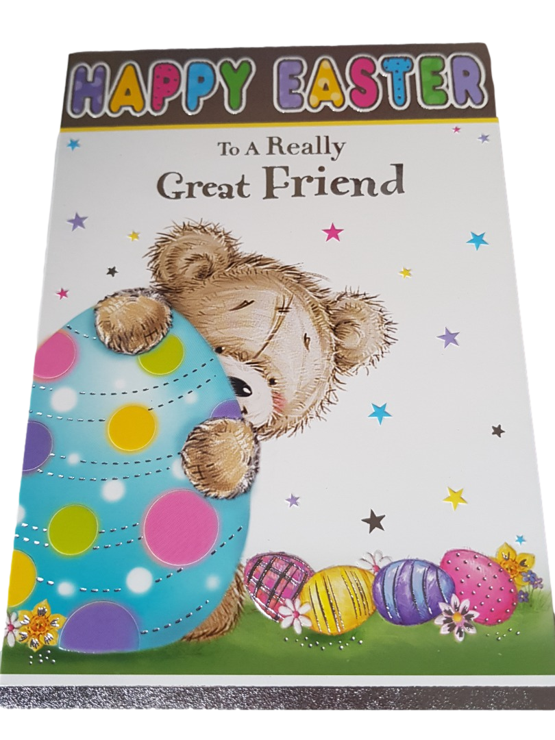 Easter - Friend - Greeting Card - Free Postage