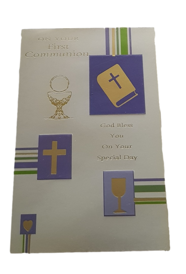 Confirmation - Greeting Card - On Your 1st - Free Postage