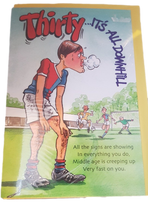 Load image into Gallery viewer, Age 30 - 30th Birthday  - Football Humor - Greeting Card
