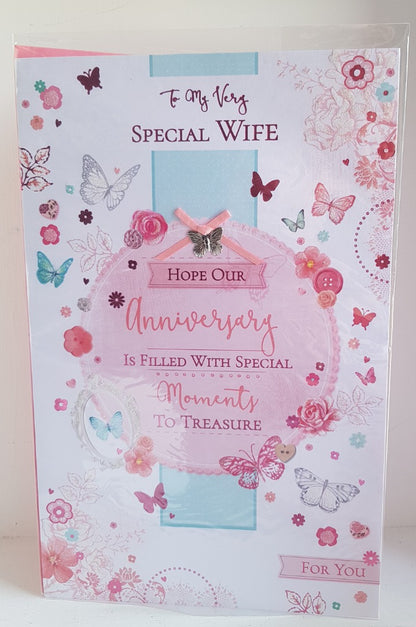Greeting Card, Story Card, Wife Birthday, Free P&P