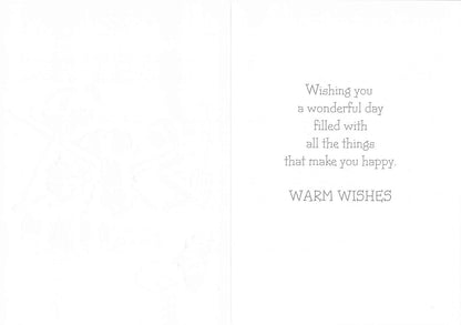 Birthday - General Birthday - Bear / Gardening - Greeting Card - Free Postage