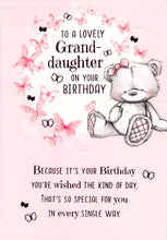 Load image into Gallery viewer, Birthday - Granddaughter - Greeting Card - Multi Buy Discount
