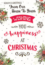 Load image into Gallery viewer, Christmas - House To House - Wishing - Greeting Card - Free Postage
