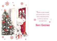 Load image into Gallery viewer, Christmas - Daughter - Door / Tree -  Greeting Card
