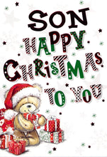 Load image into Gallery viewer, Christmas - Son - Happy Christmas  - Christmas -  Greeting Card
