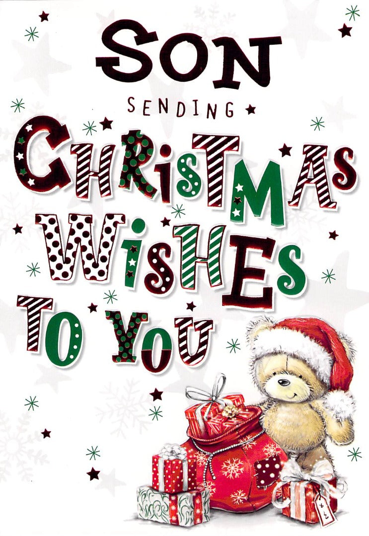 Christmas - Son - Christmas Wishes  - Christmas -  Greeting Card