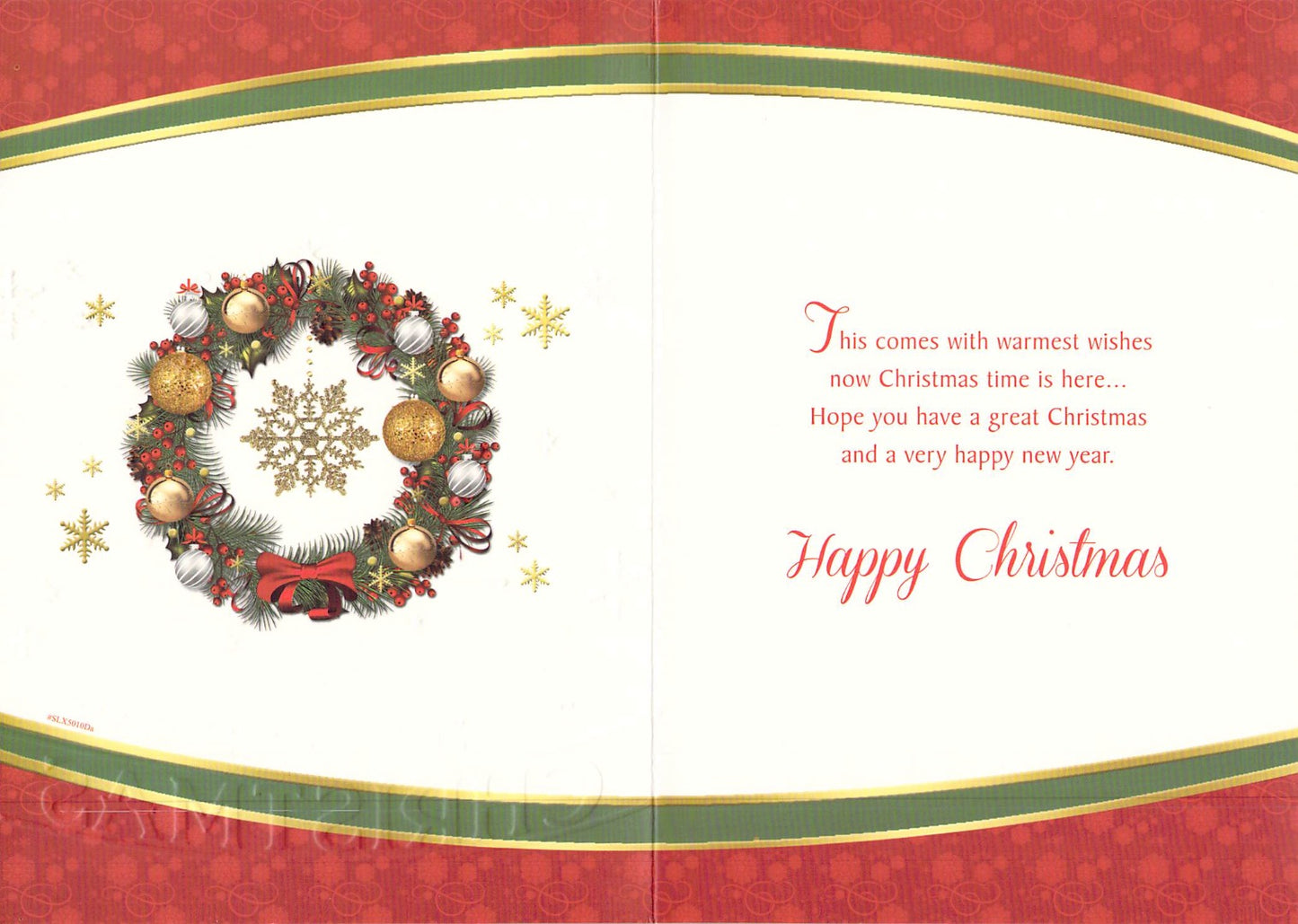 Christmas - Friends - Merry Christmas -  Greeting Card