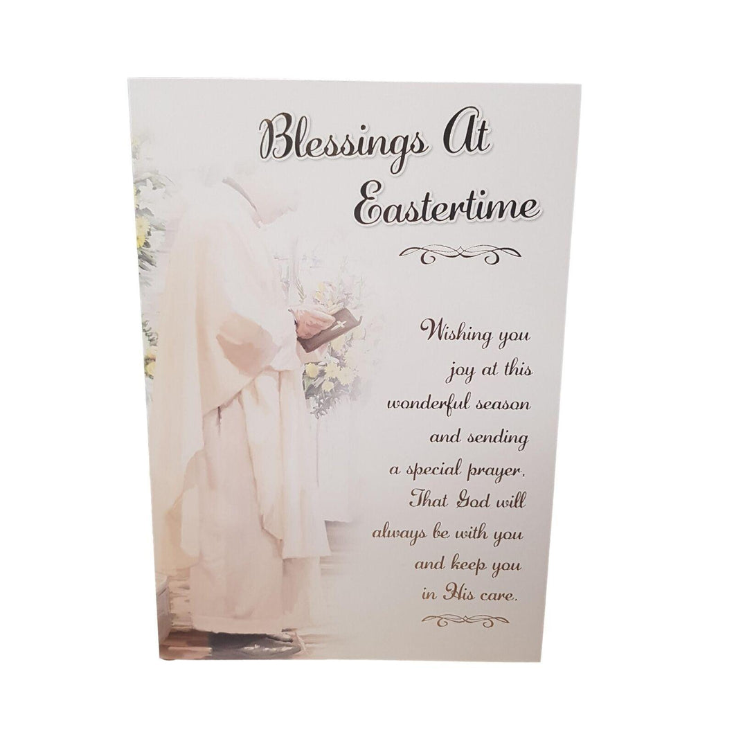 Easter - Greeting Card- Gold Foil - Multi Buy - Free P&P