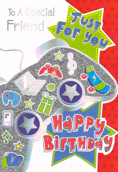 GREETING CARD - BIRTHDAY - FRIEND