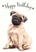 Load image into Gallery viewer, General Birthday - Pug - Greeting Card
