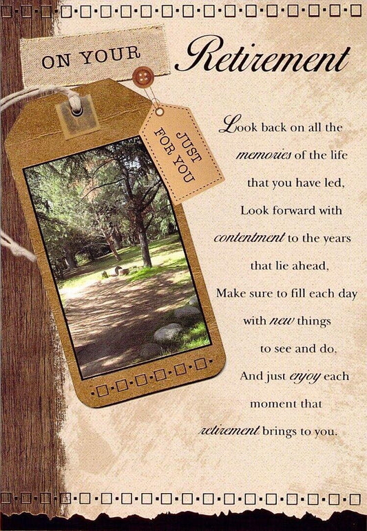 Retirement - Greeting Card - Multi Buy