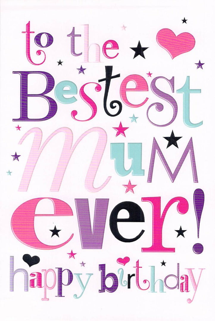 Mum Birthday Greeting Card