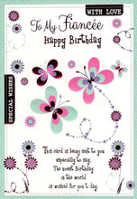 Load image into Gallery viewer, Fiance Birthday - Greeting Card - Free Postage
