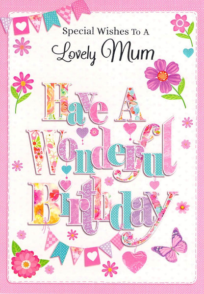 Mum Birthday Greeting Card