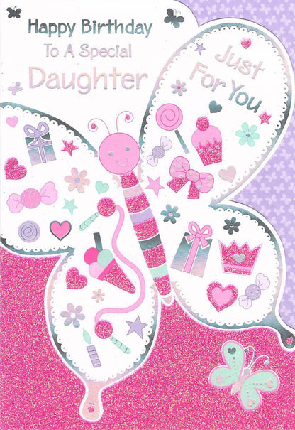 Daughter Birthday Card - Greeting Card - Brand New