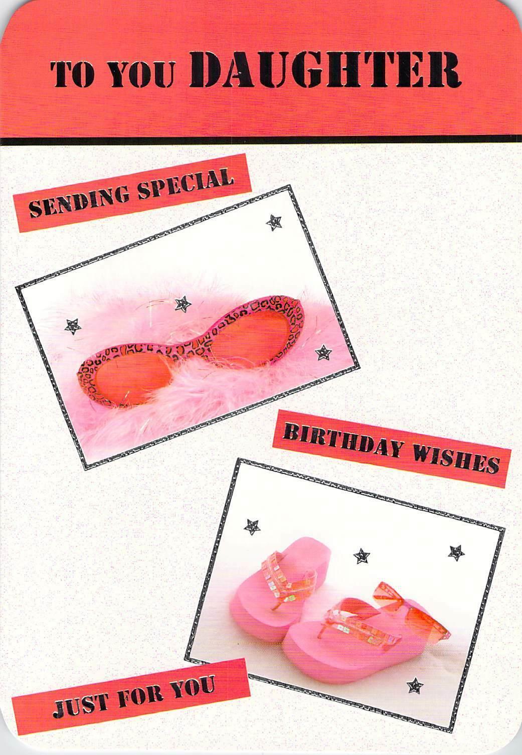 Daughter Birthday Card - Greeting Card - Brand New