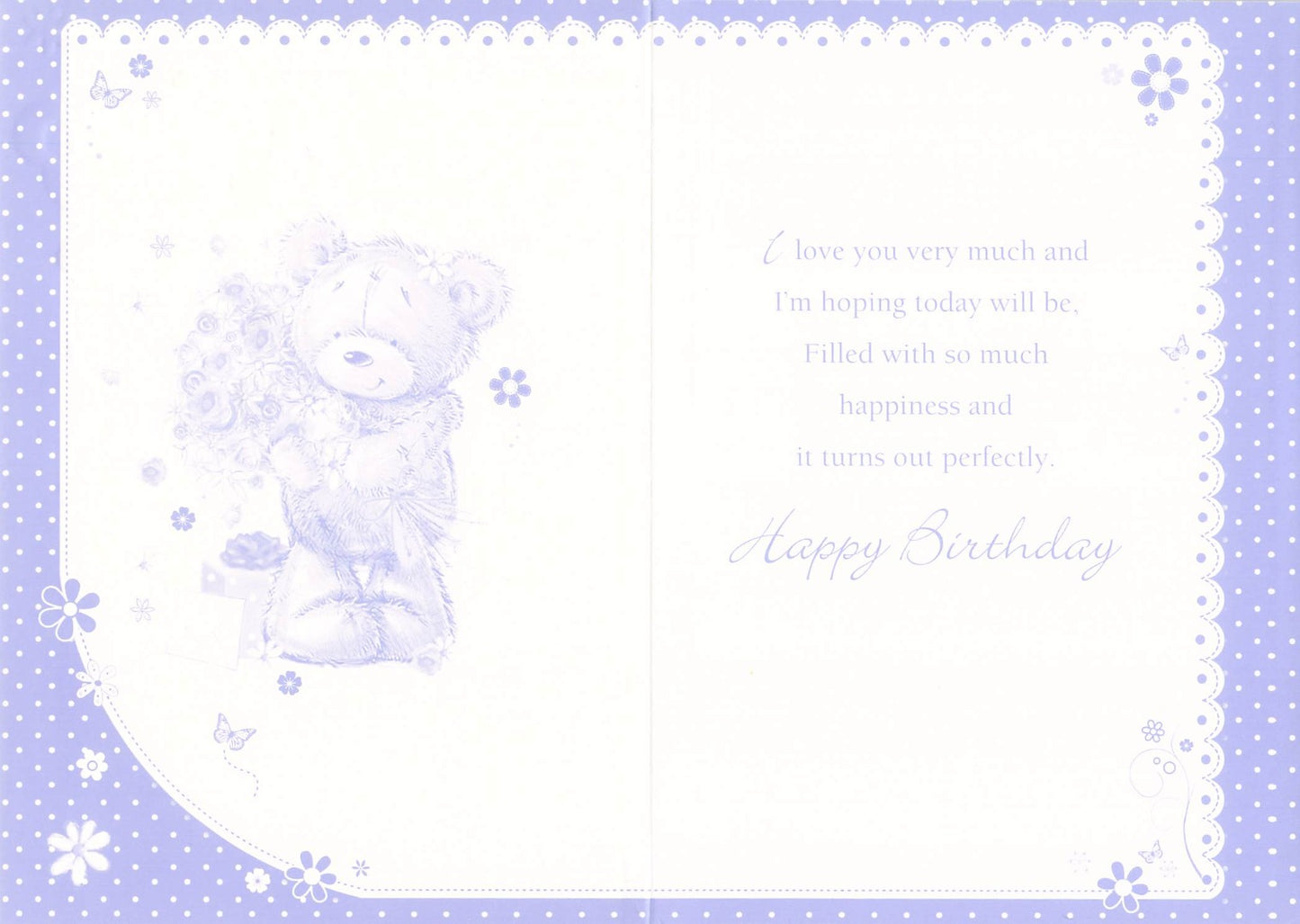 Wife Birthday - Greeting Card - Brand New