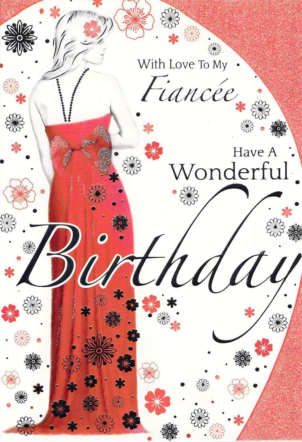 Fiance Birthday - Greeting Card - Multi Buy Discount