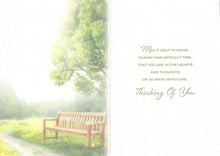 Load image into Gallery viewer, Get Well - Greeting Card - Park Bench - Multibuy Discount

