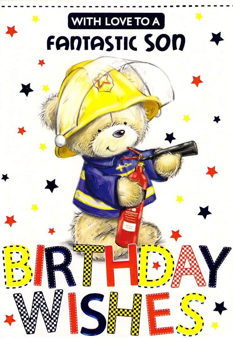 Greeting Card - Son Birthday - Free Postage - 2A-27