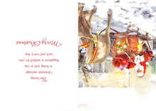 Load image into Gallery viewer, Christmas - Wonderful Grandson - Santa Sleigh -  Greeting Card
