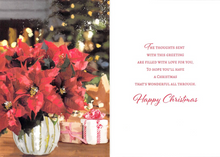 Load image into Gallery viewer, Christmas - Wonderful Granddaughter - Flowers -  Greeting Card
