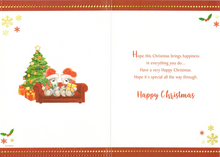 Load image into Gallery viewer, Christmas - Daughter &amp; partner -  Greeting Card
