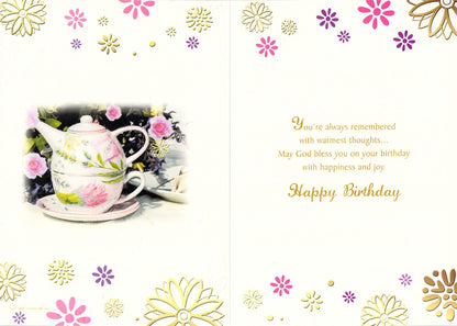 Open - Birthday - Greeting Card - wrapped