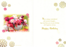Load image into Gallery viewer, General / open Birthday - Floral - Greeting Card
