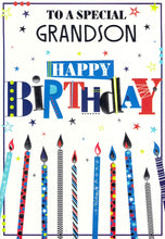 Load image into Gallery viewer, Birthday - Grandson - Greeting Card
