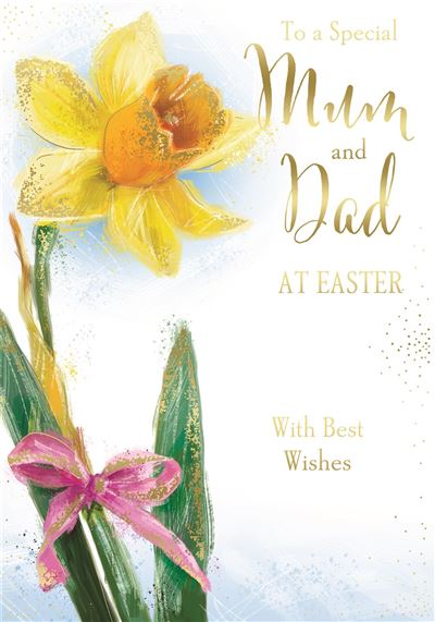 Easter ( Mum & Dad ) - Greeting Card