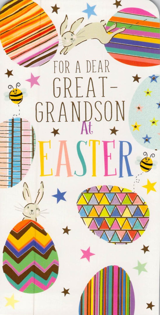 Easter - Gift Wallet - Great-Grandson design - Greeting Card