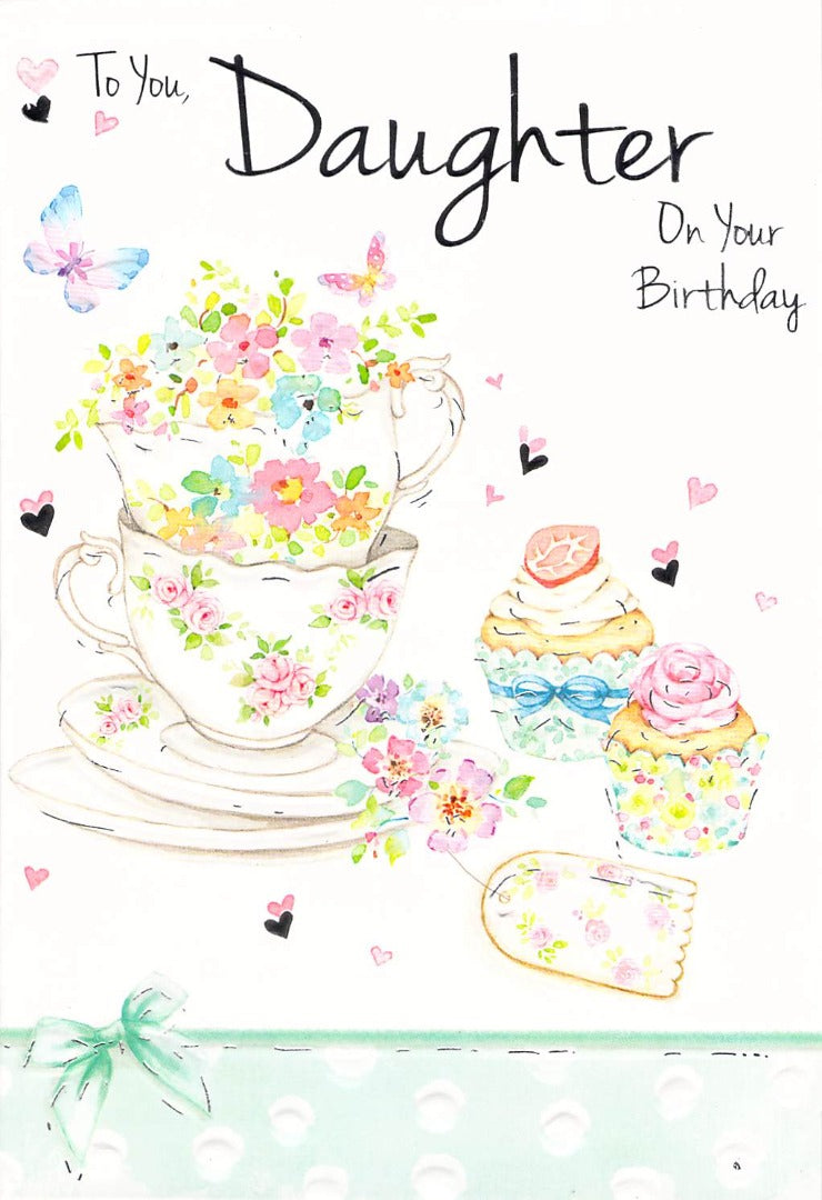 Daughter Birthday Card - Greeting Card - Great Designs - Choose Your Card