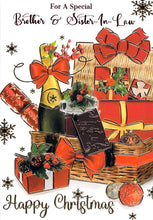 Load image into Gallery viewer, Brother &amp; Sister In Law  - Christmas - Hamper - Greeting Card
