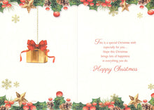 Load image into Gallery viewer, Brother &amp; Family - Christmas - Baubles - Greeting Card
