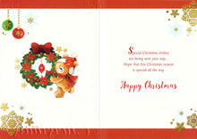 Load image into Gallery viewer, Sister - Christmas - Wreath - Greeting Card
