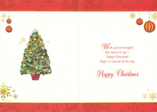 Load image into Gallery viewer, Son And Family - Christmas - Tree - Greeting Card
